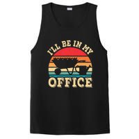 I'll Be In My Office Funny Gardening Retro Gardener Garden PosiCharge Competitor Tank