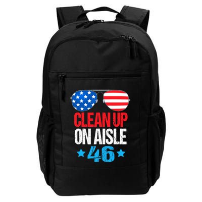 Impeach Biden Impeach 46 Clean Up On Aisle 46 Biden Backpack