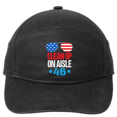 Impeach Biden Impeach 46 Clean Up On Aisle 46 Biden 7-Panel Snapback Hat