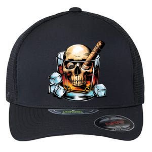 I’Ll Be In The Backyard Bourbon Whiskey Stogie Bourbon Lovers Sarcastic Flexfit Unipanel Trucker Cap