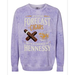 I’Ll Be In The Backyard Bourbon Whiskey Stogie Bourbon Lovers Sarcastic Colorblast Crewneck Sweatshirt