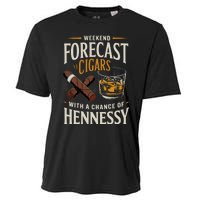 I’Ll Be In The Backyard Bourbon Whiskey Stogie Bourbon Lovers Sarcastic Cooling Performance Crew T-Shirt