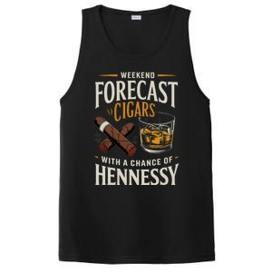 I’Ll Be In The Backyard Bourbon Whiskey Stogie Bourbon Lovers Sarcastic PosiCharge Competitor Tank