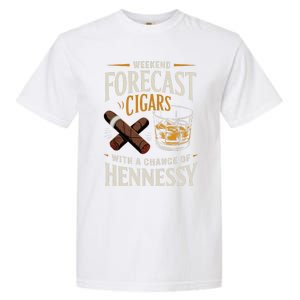 I’Ll Be In The Backyard Bourbon Whiskey Stogie Bourbon Lovers Sarcastic Garment-Dyed Heavyweight T-Shirt