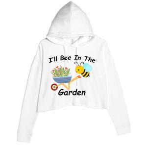 I'll Bee in the Garden Homestead Plants Farm Vegetable Ranch Crop Fleece Hoodie