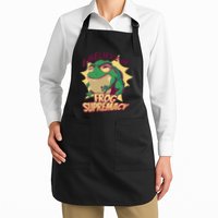 I Believe In Frog Supremacy Funny Apron