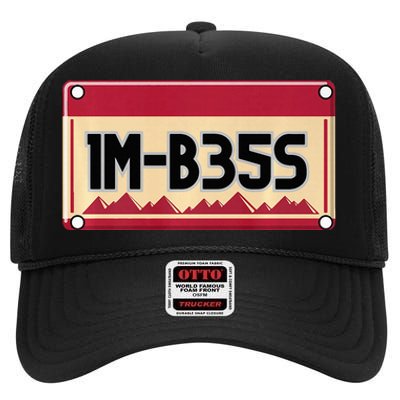 IM Bess High Crown Mesh Back Trucker Hat