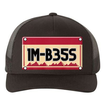 IM Bess Yupoong Adult 5-Panel Trucker Hat