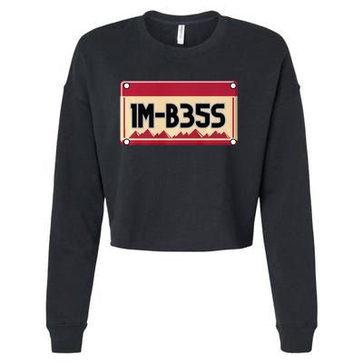 IM Bess Cropped Pullover Crew