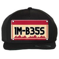 IM Bess Wool Snapback Cap