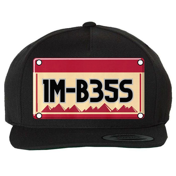 IM Bess Wool Snapback Cap