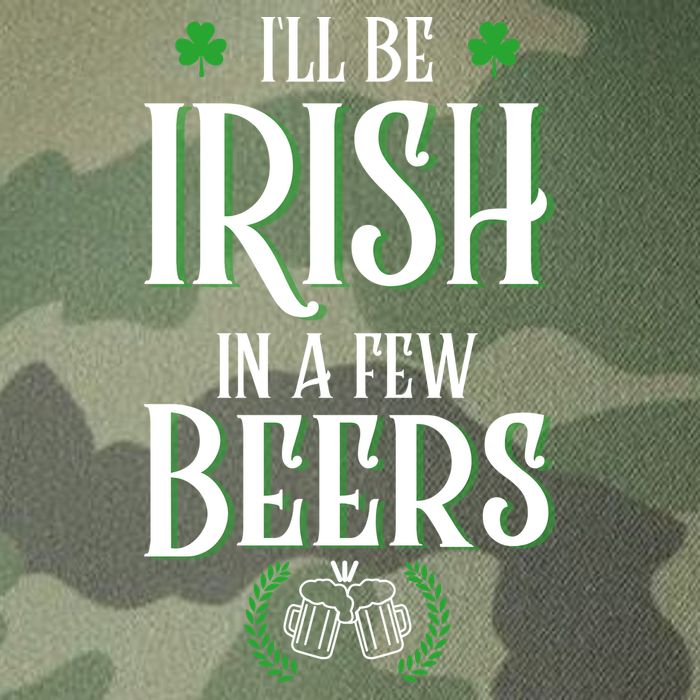 I'll Be Irish In A Few Beers Funny St Patricks Day Legacy Tie Dye Trucker Hat