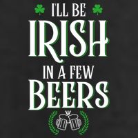 I'll Be Irish In A Few Beers Funny St Patricks Day 25L Jumbo Tote