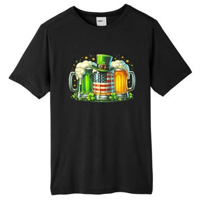 Irish Beer Ireland St Patricks Day Drinking Party Tall Fusion ChromaSoft Performance T-Shirt