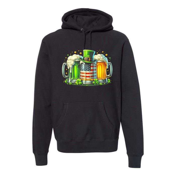 Irish Beer Ireland St Patricks Day Drinking Party Premium Hoodie