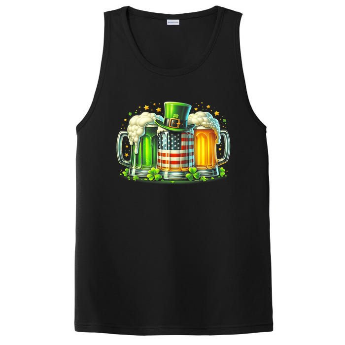 Irish Beer Ireland St Patricks Day Drinking Party PosiCharge Competitor Tank