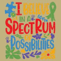 I Believe In A Spectrum Of Possibilities Autism Awareness Performance Shirt