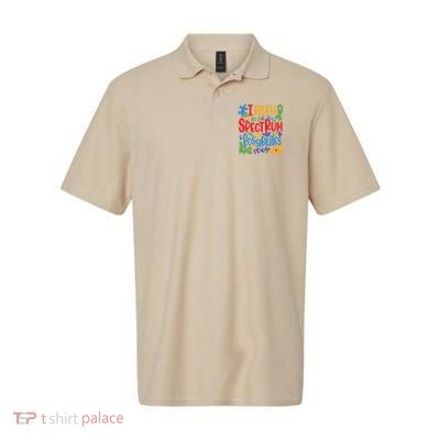 I Believe In A Spectrum Of Possibilities Autism Awareness Polo