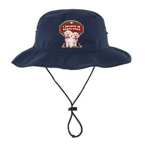 I Believe In Santa Paws Cute Christmas Dog Lover Legacy Cool Fit Booney Bucket Hat