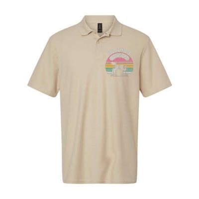 ILl Be In The Basement Drum Set Vintage Style Softstyle Adult Sport Polo