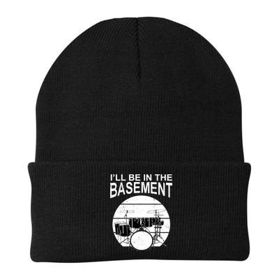I'll Be In The Basement Drum Set Drumming Drummer Beanie