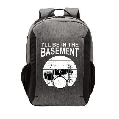 I'll Be In The Basement Drum Set Drumming Drummer Vector Backpack