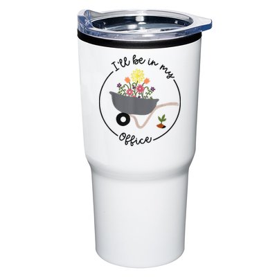 I'll Be In My Office Garden Funny Distressed Gardening Tumbler