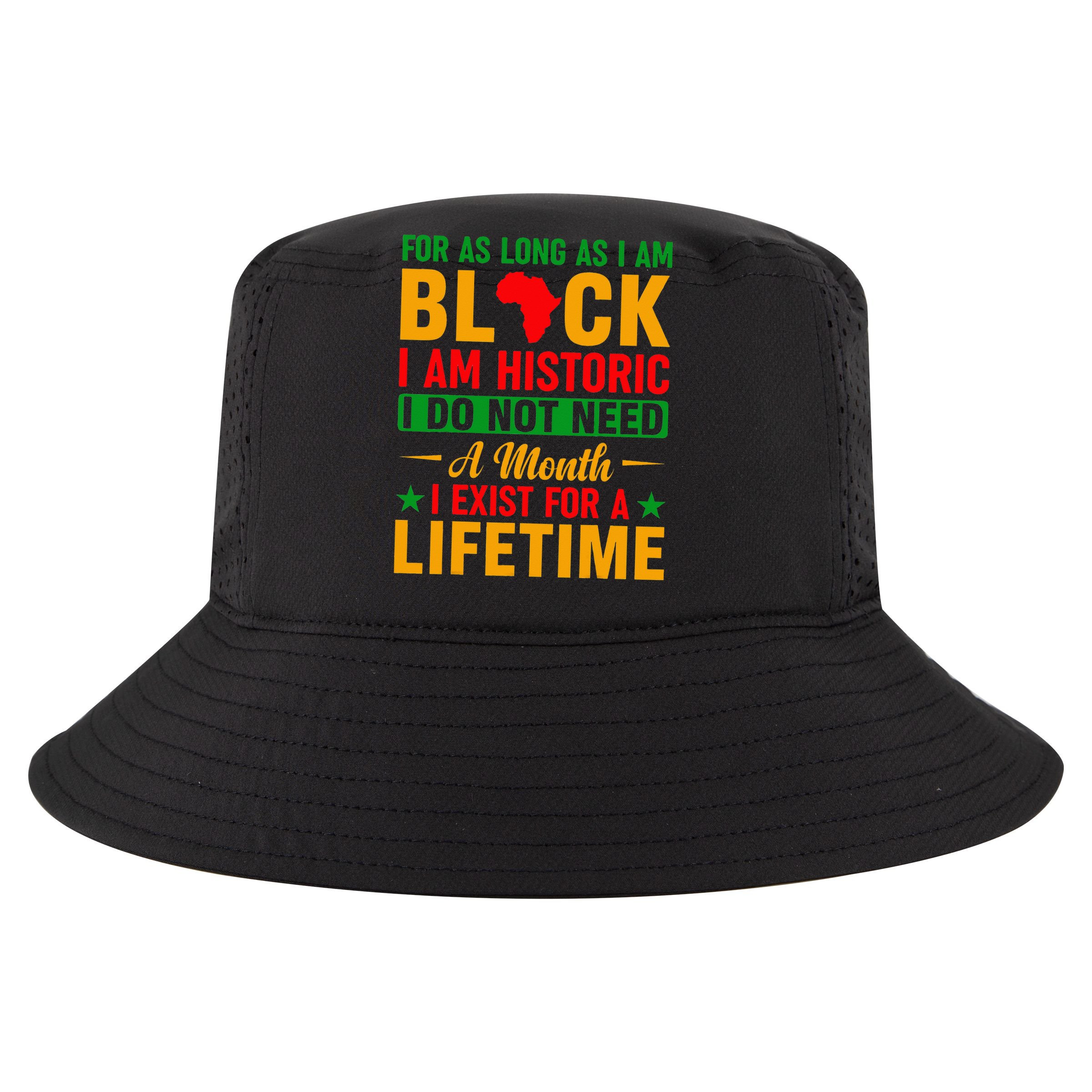 I'm Black I'm Historic I Exist Lifetime Black History Month Apron