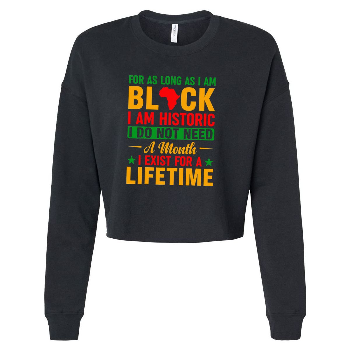 I'm Black I'm Historic I Exist Lifetime Black History Month Apron