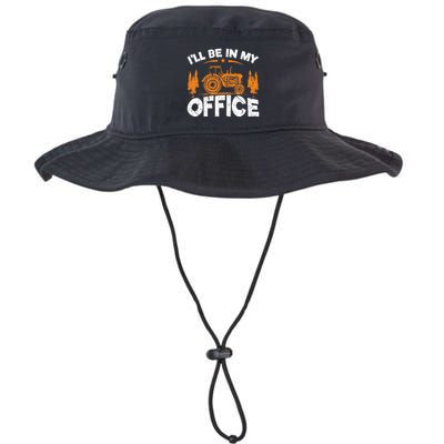 ILl Be In My Office Tractor Bucket Hat