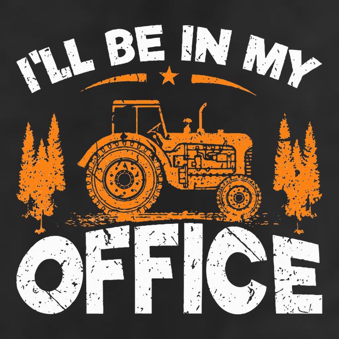 ILl Be In My Office Tractor Golf Towel