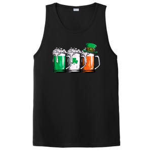 Irish Beer Ireland Flag St Patricks Day PosiCharge Competitor Tank