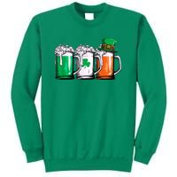 Irish Beer Ireland Flag St Patricks Day Sweatshirt