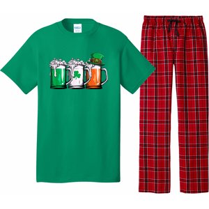 Irish Beer Ireland Flag St Patricks Day Pajama Set