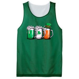 Irish Beer Ireland Flag St Patricks Day Mesh Reversible Basketball Jersey Tank