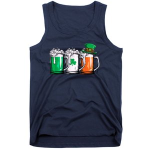 Irish Beer Ireland Flag St Patricks Day Tank Top