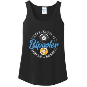 I'm Bipooler I Play 8 Ball And 9 Ball Billiards Dad Gift For Father’s Day Ladies Essential Tank