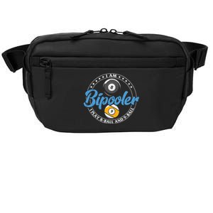 I'm Bipooler I Play 8 Ball And 9 Ball Billiards Dad Gift For Father’s Day Crossbody Pack