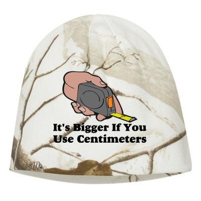 It's Bigger If You Use Centimeters Kati - Camo Knit Beanie