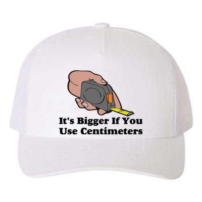 It's Bigger If You Use Centimeters Yupoong Adult 5-Panel Trucker Hat