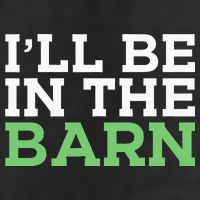 Ill Be In The Barn Funny Dad Jokes Fathers Day Men Adult Drive Performance Visor