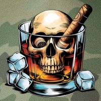 I’Ll Be In The Backyard Bourbon Whiskey Stogie Bourbon Lovers Sarcastic Legacy Tie Dye Trucker Hat