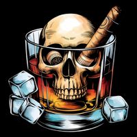 I’Ll Be In The Backyard Bourbon Whiskey Stogie Bourbon Lovers Sarcastic 16 in Basic Backpack