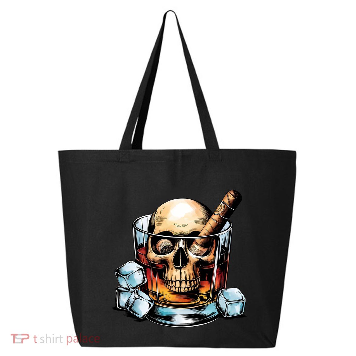 I’Ll Be In The Backyard Bourbon Whiskey Stogie Bourbon Lovers Sarcastic 25L Jumbo Tote