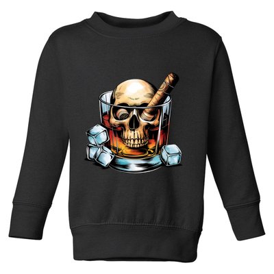 I’Ll Be In The Backyard Bourbon Whiskey Stogie Bourbon Lovers Sarcastic Toddler Sweatshirt