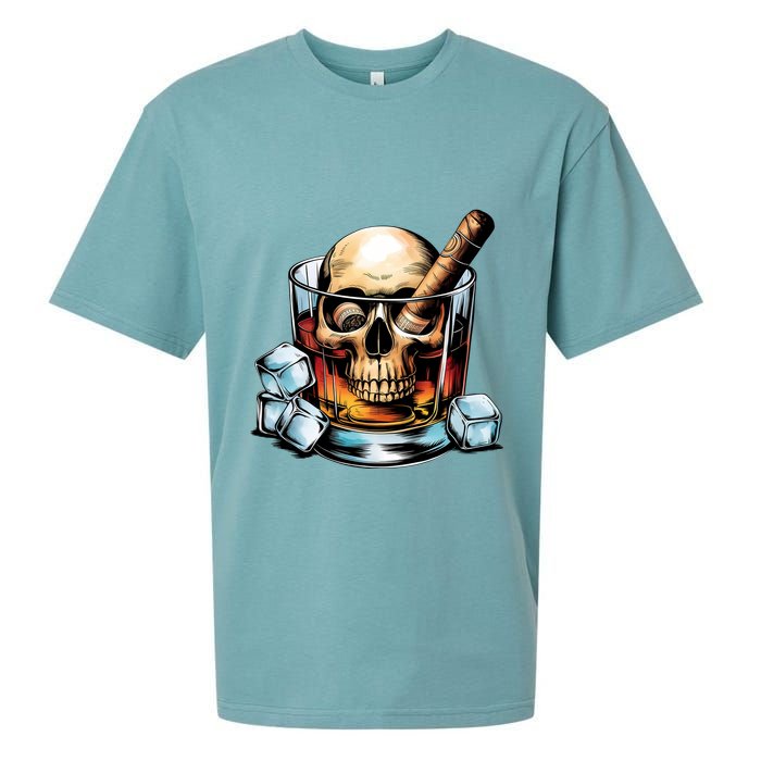 I’Ll Be In The Backyard Bourbon Whiskey Stogie Bourbon Lovers Sarcastic Sueded Cloud Jersey T-Shirt