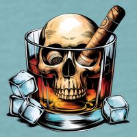I’Ll Be In The Backyard Bourbon Whiskey Stogie Bourbon Lovers Sarcastic Sueded Cloud Jersey T-Shirt