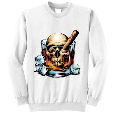 I’Ll Be In The Backyard Bourbon Whiskey Stogie Bourbon Lovers Sarcastic Sweatshirt