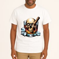 I’Ll Be In The Backyard Bourbon Whiskey Stogie Bourbon Lovers Sarcastic Tall T-Shirt