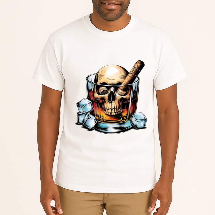 I’Ll Be In The Backyard Bourbon Whiskey Stogie Bourbon Lovers Sarcastic Tall T-Shirt